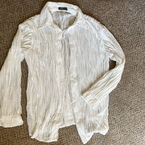 🐝 SHEIN oversized button up XS 🐝